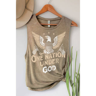 One Nation Mineral Faith Tank - Fitkitty Culture Athleisure Wear, Yoga Wear &  Women's Clothing