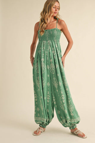 Wildflower Dreams Balloon Jumpsuit - Fitkitty Culture Athleisure Wear, Yoga Wear &  Women's Clothing