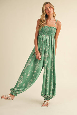 Wildflower Dreams Balloon Jumpsuit - Fitkitty Culture Athleisure Wear, Yoga Wear &  Women's Clothing