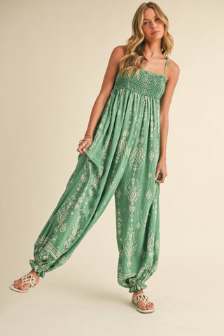 Wildflower Dreams Balloon Jumpsuit - Fitkitty Culture Athleisure Wear, Yoga Wear &  Women's Clothing