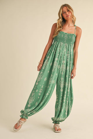 Wildflower Dreams Balloon Jumpsuit - Fitkitty Culture Athleisure Wear, Yoga Wear &  Women's Clothing