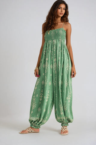 Wildflower Dreams Balloon Jumpsuit - Fitkitty Culture Athleisure Wear, Yoga Wear &  Women's Clothing