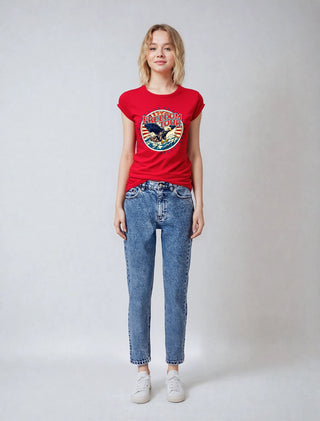 Since 1776 Eagle Freedom Tour T-shirt - Fitkitty Culture Athleisure Wear, Yoga Wear &  Women's Clothing