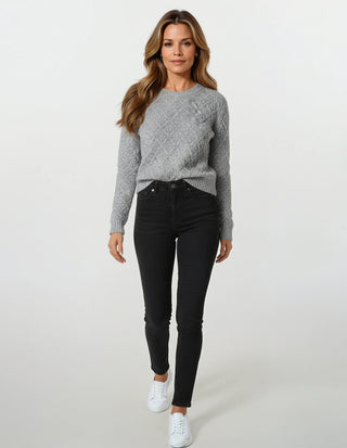 The Elysian Pointelle Pullover™ - Fitkitty Culture Athleisure Wear, Yoga Wear &  Women's Clothing