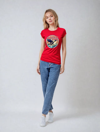 Since 1776 Eagle Freedom Tour T-shirt - Fitkitty Culture Athleisure Wear, Yoga Wear &  Women's Clothing
