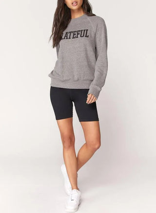 Spiritual Gangster Women's Grateful Old School Graphic Sweatshirt - Fitkitty Culture Athleisure Wear, Yoga Wear &  Women's Clothing