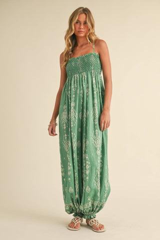 Wildflower Dreams Balloon Jumpsuit - Fitkitty Culture Athleisure Wear, Yoga Wear &  Women's Clothing