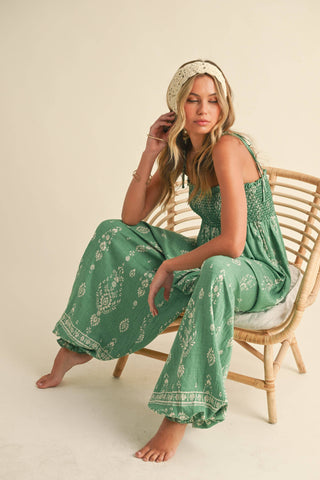 Wildflower Dreams Balloon Jumpsuit - Fitkitty Culture Athleisure Wear, Yoga Wear &  Women's Clothing