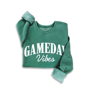 GAMEDAY VIBES MINERAL SWEATSHIRT - Fitkitty Culture Athleisure Wear, Yoga Wear &  Women's Clothing