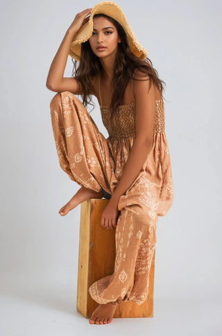 Wildflower Dreams Balloon Jumpsuit - Fitkitty Culture Athleisure Wear, Yoga Wear &  Women's Clothing