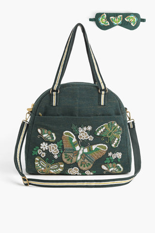 Fly Free Luxe Travel Set (Bag + Eye Mask) - Fitkitty Culture Athleisure Wear, Yoga Wear &  Women's Clothing