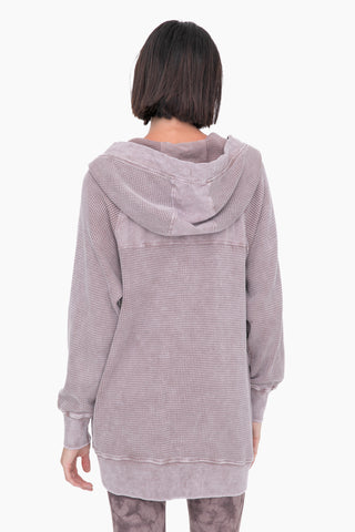 Oversized Waffle Knit Zip-Up Hoodie, Clothing, Fit Kitty, Fitkitty Culture Athleisure Wear, Yoga Wear & Leggings
