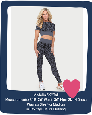 City Leopard High Waisted Leggings, Leggings, Fitkitty Culture, Fitkitty Culture