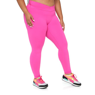 Velvet Luxe High Crossover Waistband Leggings, Leggings, Fitkitty Culture, Fitkitty Culture