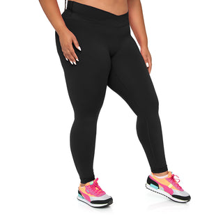 Velvet Luxe High Crossover Waistband Leggings, Leggings, Fitkitty Culture, Fitkitty Culture