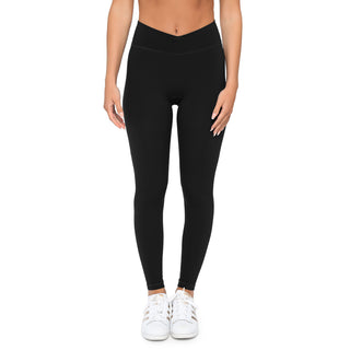 Velvet Luxe High Crossover Waistband Leggings, Leggings, Fitkitty Culture, Fitkitty Culture