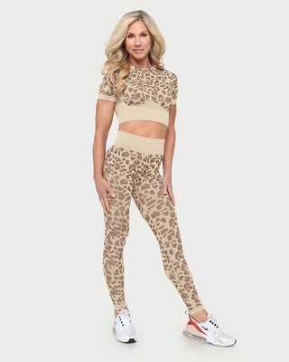 City Leopard High Waisted Leggings, Leggings, Fitkitty Culture, Fitkitty Culture