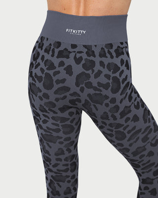 City Leopard High Waisted Leggings, Leggings, Fitkitty Culture, Fitkitty Culture