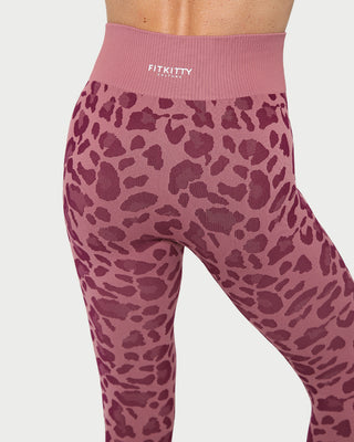 City Leopard High Waisted Leggings, Leggings, Fitkitty Culture, Fitkitty Culture