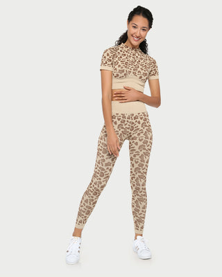 City Leopard High Waisted Leggings, Leggings, Fitkitty Culture, Fitkitty Culture