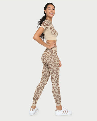 City Leopard Crop Top, Tank Top, Fitkitty Culture, Fitkitty Culture