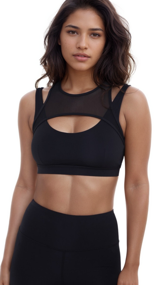 KITZIT Women's Sports Suit, Yoga Shirts Sports Bras For Big Boobs