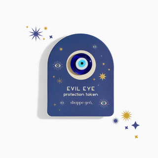 Evil Eye Glass Protection Token