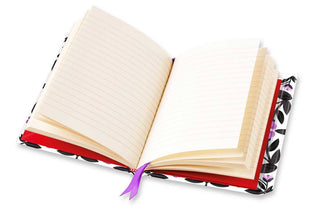 Purple Flowers Foiled Journal — Nina Pace