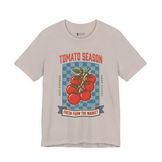 Tomato Season Tee | Vintage Food Graphics, Market Produce T-Shirt