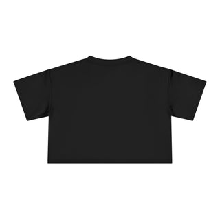 Moon Tribe Crop Tee — Celestial Women's Graphic Shirt