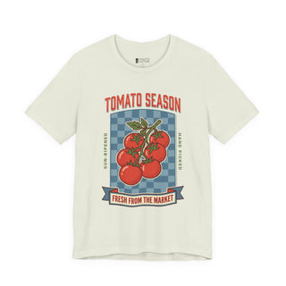 Tomato Season Tee | Vintage Food Graphics, Market Produce T-Shirt