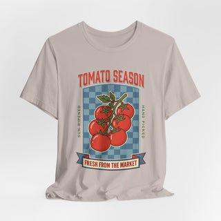 Tomato Season Tee | Vintage Food Graphics, Market Produce T-Shirt