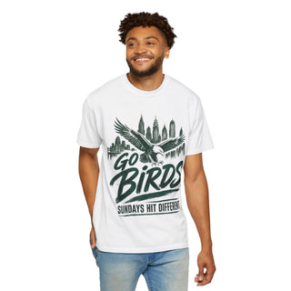Go Birds T-Shirt, Sundays Hit Different Philly Game Day Tee