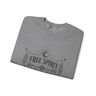 Free Spirit Dreamcatcher Crewneck Sweatshirt - Fitkitty Culture Athleisure Wear, Yoga Wear &  Women's Clothing