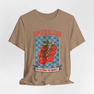 Tomato Season Tee | Vintage Food Graphics, Market Produce T-Shirt