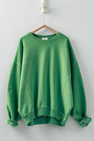 Vintage Comfort Oversized Crewneck Sweatshirt (Organic Cotton)