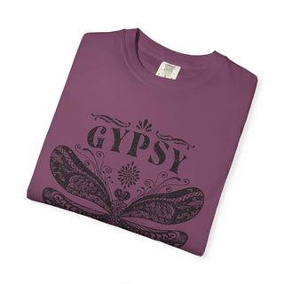 Gypsy Soul Dragonfly T‑Shirt — Boho Vintage Graphic Tee