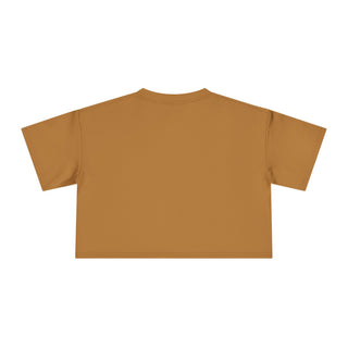 Moon Tribe Crop Tee — Celestial Women's Graphic Shirt