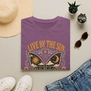 Live By The Sun Love By The Moon Butterfly T-Shirt