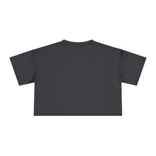 Moon Tribe Crop Tee — Celestial Women's Graphic Shirt