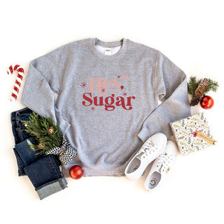Hey Sugar Graphic Sweatshirt, , Olive and Ivory Wholesale, Fitkitty Culture Athleisure Wear, Yoga Wear & Leggings