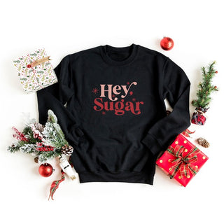 Hey Sugar Graphic Sweatshirt, , Olive and Ivory Wholesale, Fitkitty Culture Athleisure Wear, Yoga Wear & Leggings