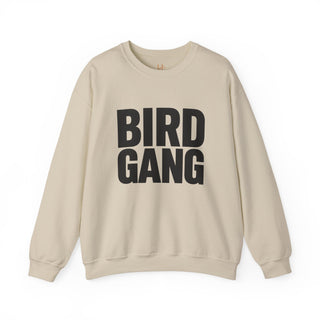 Bird Gang Crewneck Sweatshirt — Bold Graphic Pullover for Bird Lovers