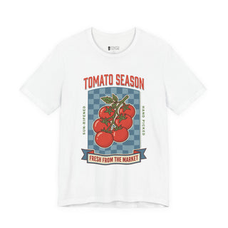 Tomato Season Tee | Vintage Food Graphics, Market Produce T-Shirt