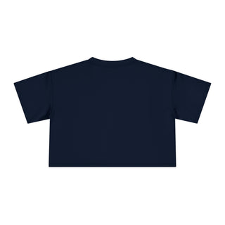 Moon Tribe Crop Tee — Celestial Women's Graphic Shirt