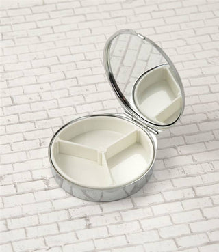 William Morris Strawberry Thief Round Pill Box