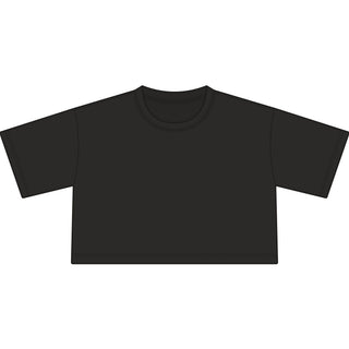 Cropped Tee — "Buck Around" Western Rodeo Graphic
