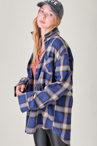 Oversized Plaid Shirt – Your Effortless Style Staple