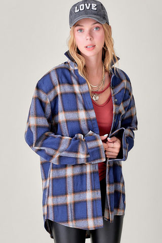 Oversized Plaid Shirt – Your Effortless Style Staple