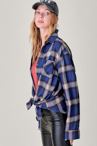 Oversized Plaid Shirt – Your Effortless Style Staple